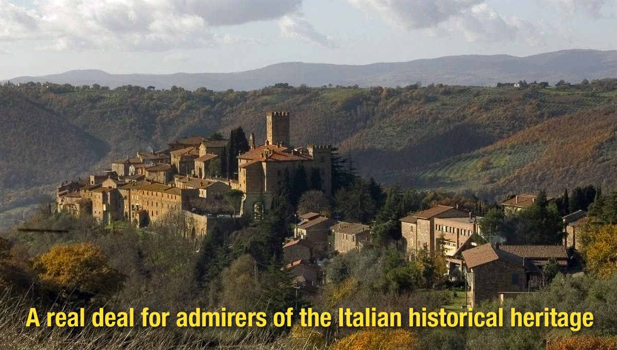 I13-033 - Wonderful Umbria: an ancient medieval hamlet for sale