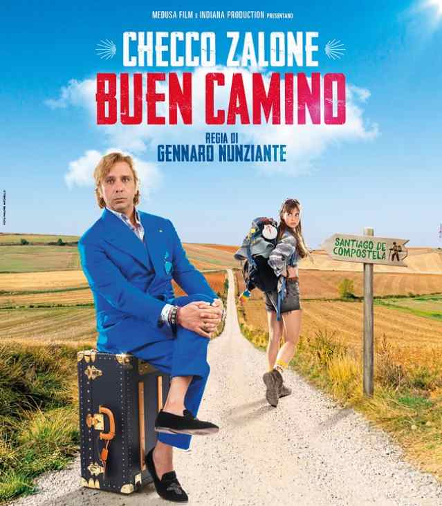 locandina del film di checco zalone buen camino